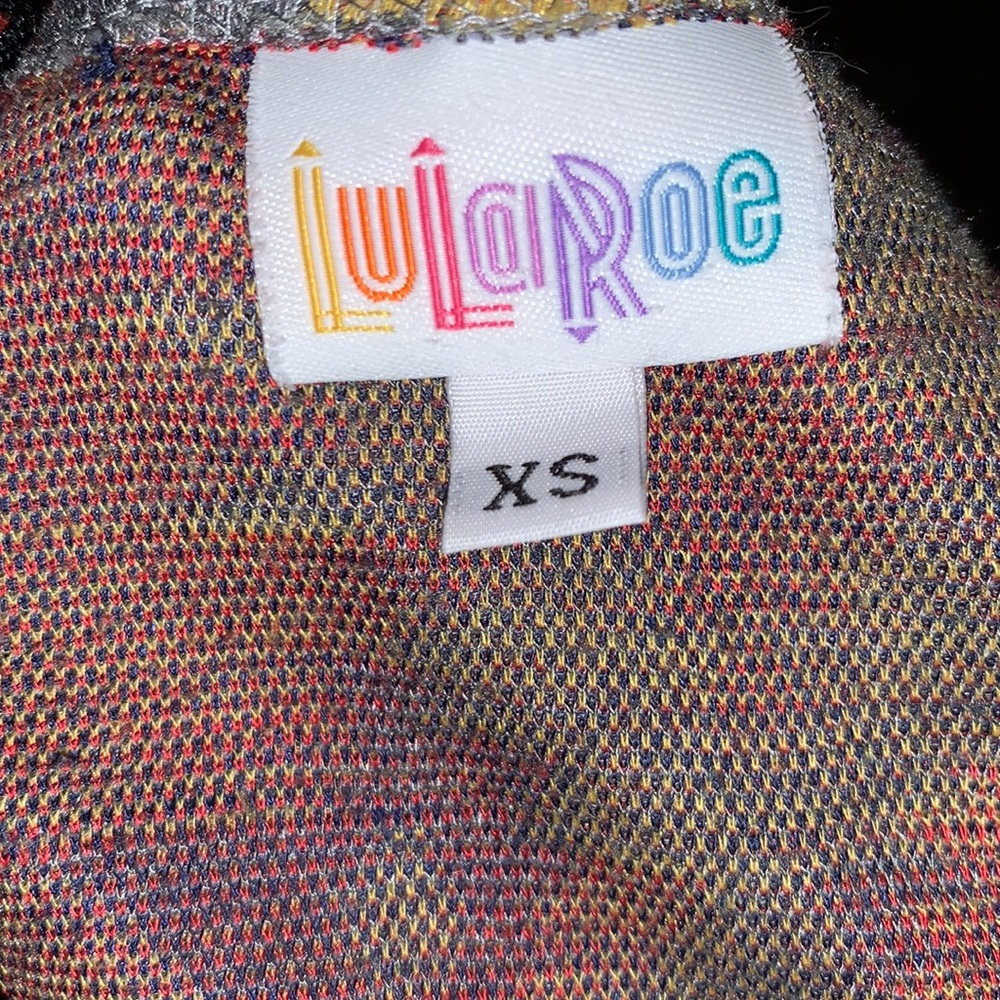 LulaRoe Amelia Southwestern Print Dress XS - Picture 3 of 7